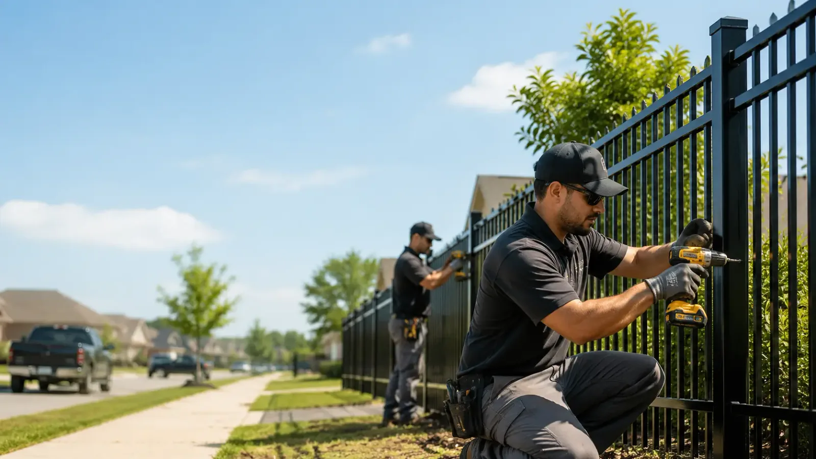 Metal Fence Installation in Brownsville, OH